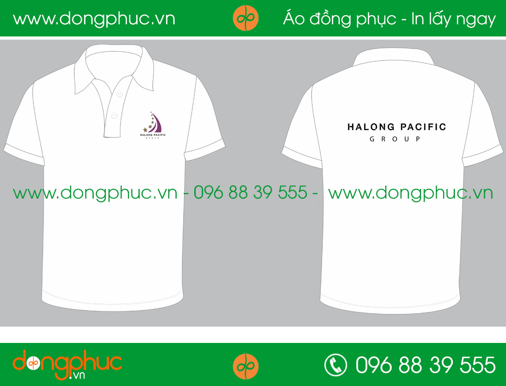 Áo phông đồng phục công ty Hạ Long
